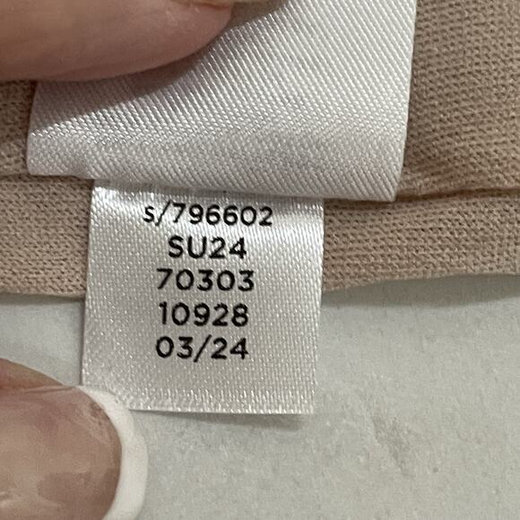 Loft Outlet Knit Tank Maxi Dress Women’s Size XL Multi Textured Stripe Lined - Picture 9 of 10